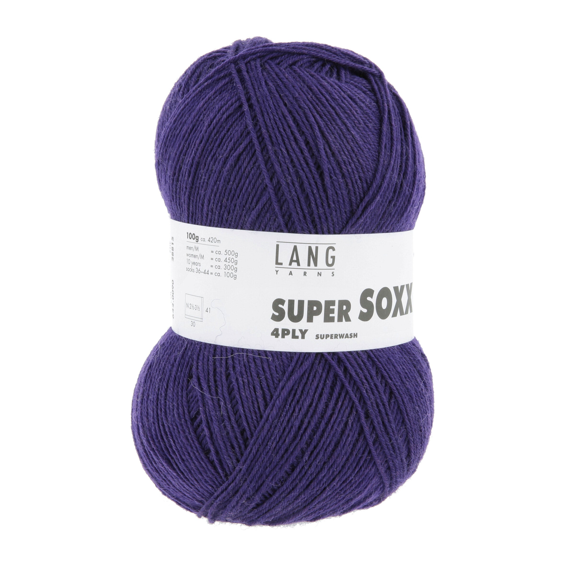 Langyarnssupersoxx ply print — gemaakt met Lang Yarns Super Soxx 4-Fach