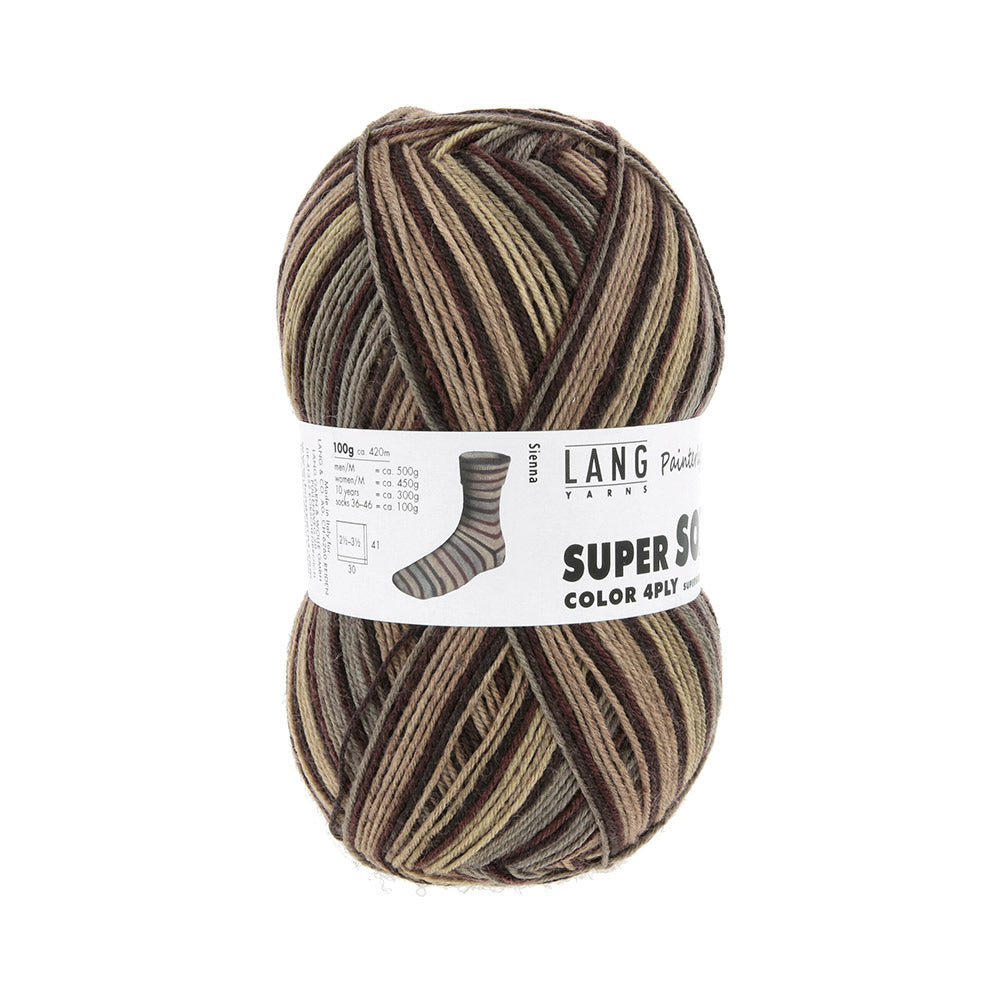 Langyarnssupersoxxcolor ply print — gemaakt met Lang Yarns Super Soxx Color 4-Fach