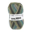 Lang Yarns Super Soxx Color 6-Fach 0531 Groen/Blauw/Bruin 1147 Schemering