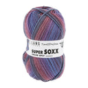 Lang Yarns Super Soxx Color 6-Fach 0532 Violet/Blauw/Fucsia 1147 Sterrenlicht