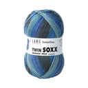 Lang Yarns Twin Soxx Merino 4-Fach 0555 Blauw 1151 Ocean