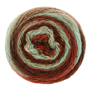 Lana Grossa Meilenweit 100 Color Mix Multi 8002 Grijsbruin/Greige/Korenbloem/Lila/Pastelblauw
