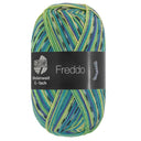 Lana Grossa Meilenweit 6-Fach 150 Freddo 9736 Lichtgroen/Donkergrijs/Lichtgrijs/Petrol/Donkerblauw/Witgroen