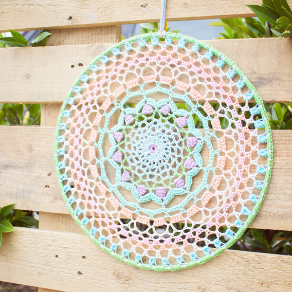 Instagram — gemaakt met Metalen ring 50cm - Wit