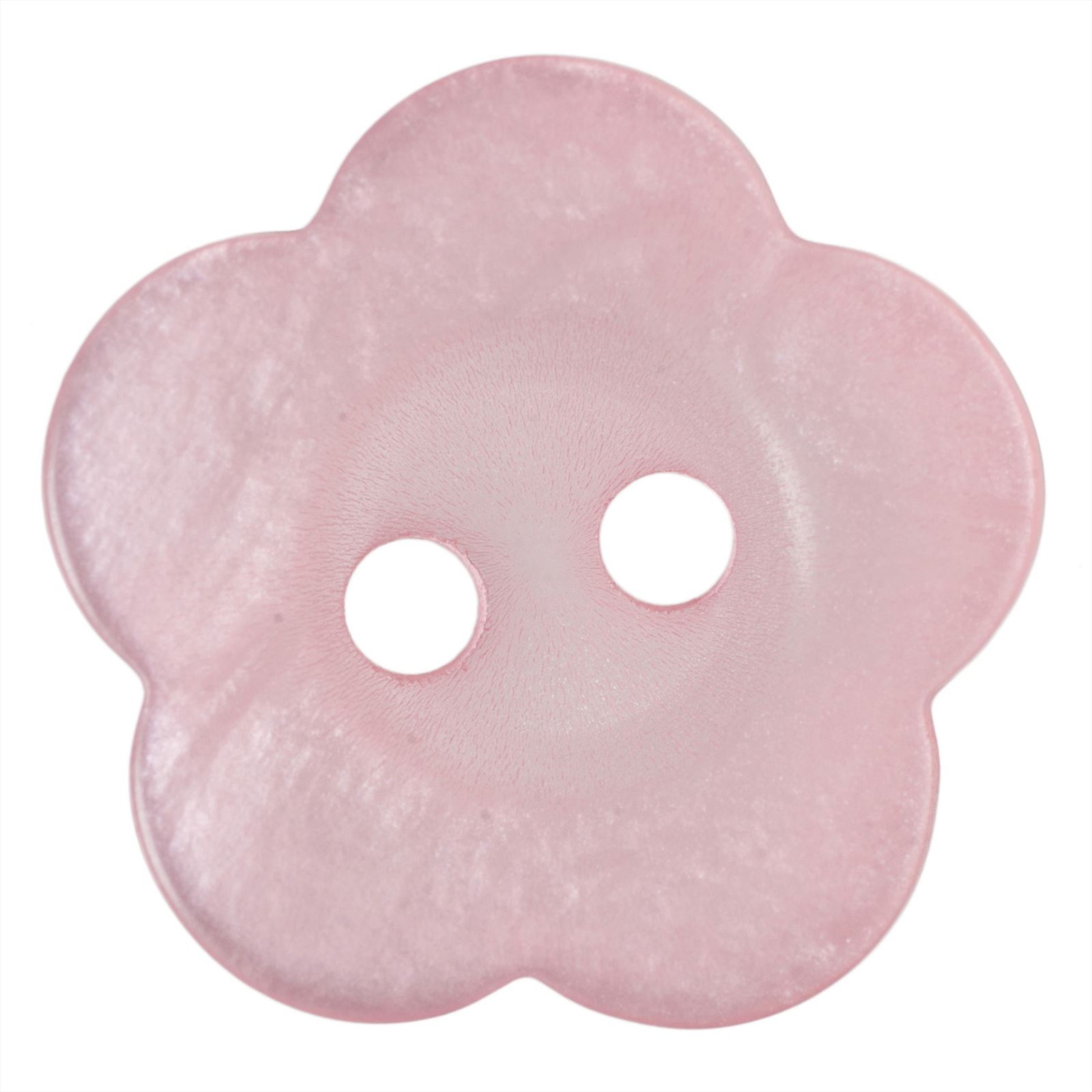Milward Bloem Knoop Roze 20mm (2 stuks) (2)