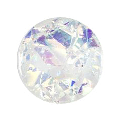 Milward Glitter Effect Knoop Wit 15mm (3 stuks) (2)