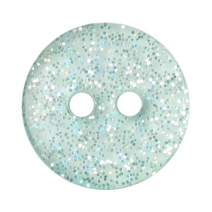Milward Glitter Knoop Lichtgroen 12mm (5 stuks) (2)
