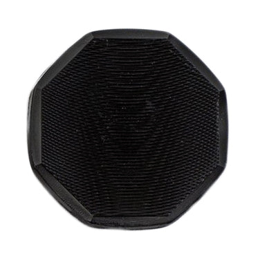 Milward Hoekige Knoop Zwart met Werkje 25mm (2 stuks) (2)