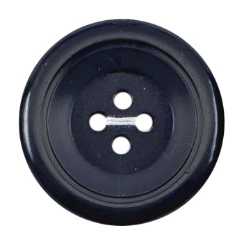 Milward Knoop Blauw/Zwart Met Sierrand 25mm (2 stuks) (2)