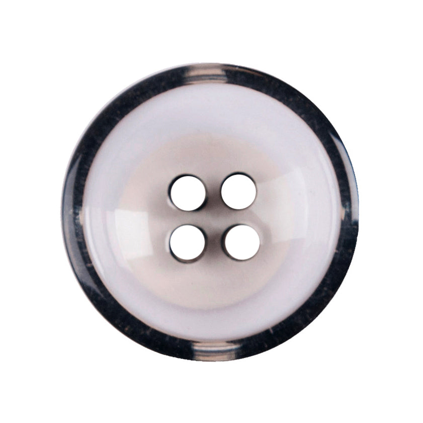 Milward Knoop Doorschijnend met Zwarte Rand 17mm (3 stuks) (2)
