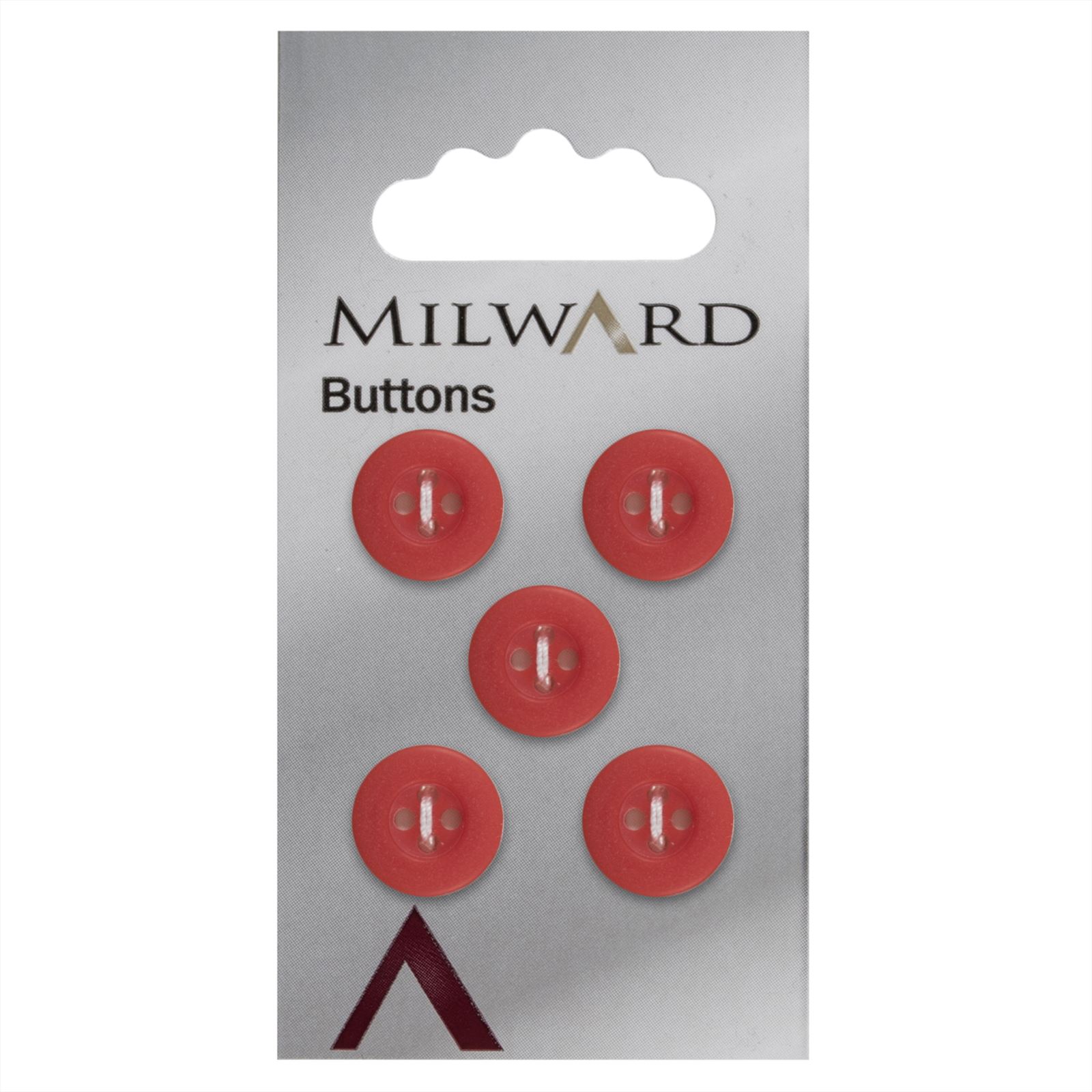 Milward Knoop Mat met Opstaande Rand Rood 12mm (5 stuks)