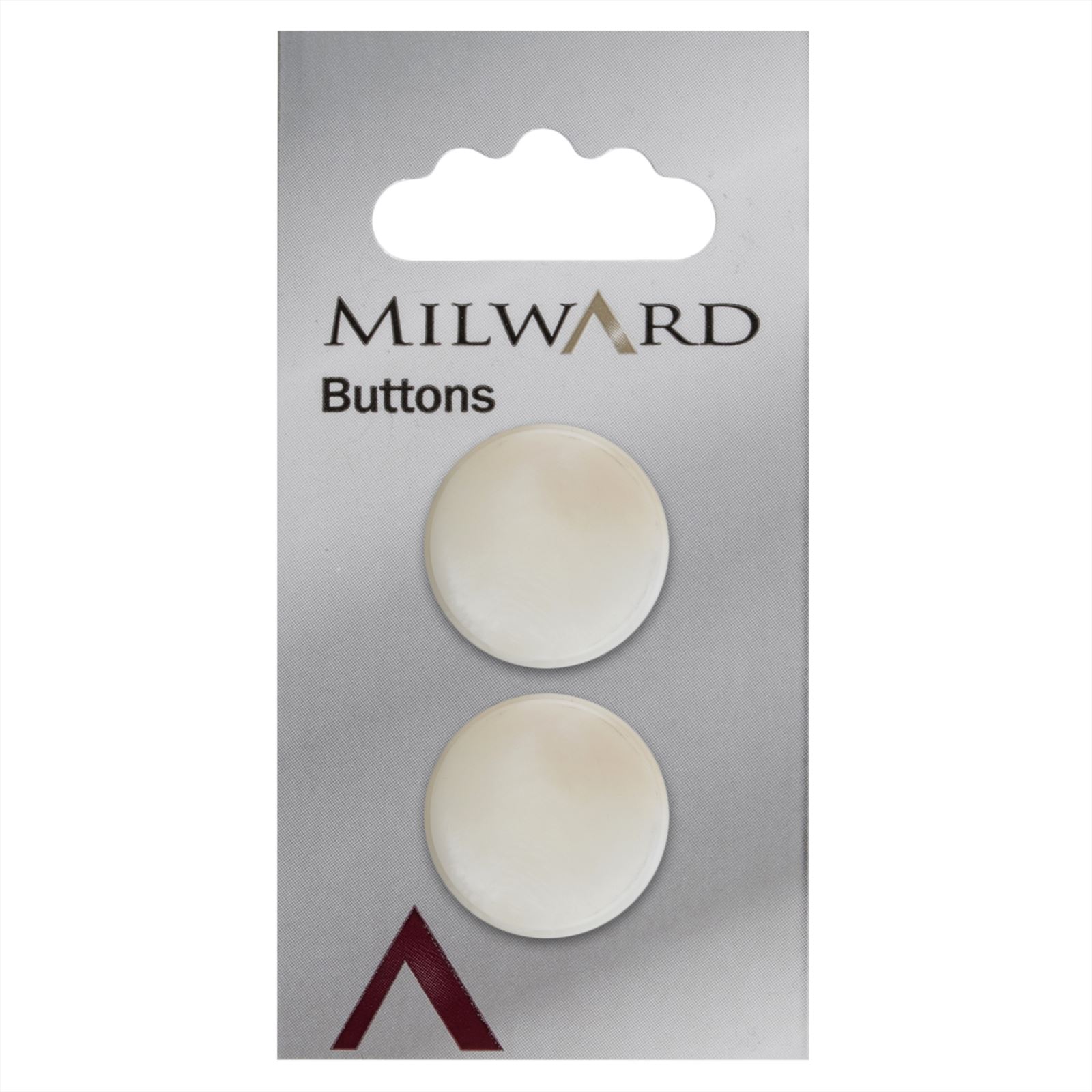 Milward Knoop Naturel 22mm (2 stuks)