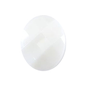 Milward Ovalen Knoop Wit 15mm (4 stuks) (2)
