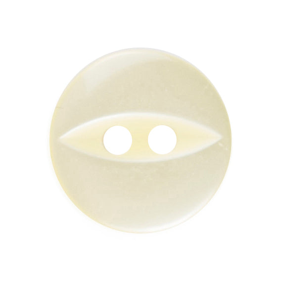 Milward Parelmoer Knoop Lichtgeel 11mm (9 stuks) (2)