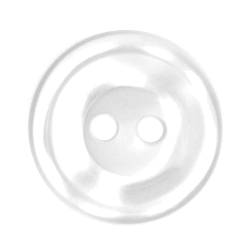 Milward Parelmoer Knoop met Extra Rondje Wit 11mm (7 stuks) (2)