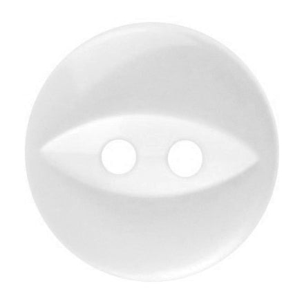 Milward Parelmoer Knoop Rond met Ellips Wit 19mm (5 stuks) (2)