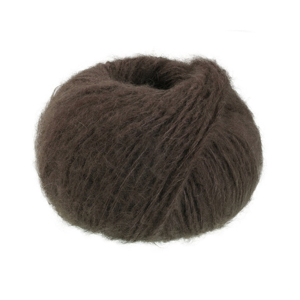 Lana Grossa Mohair Di Gio 0007 Grijsbruin