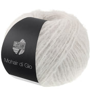 Lana Grossa Mohair Di Gio 023 Zilvergrijs - bol garen in de kleur Zilvergrijs