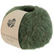 Lana Grossa Natural Alpaca Lungo 008 Donkergroen