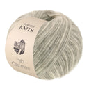 Lana Grossa Pelo Cashmere 004 Gebroken wit/Lichtgrijs