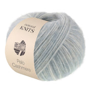 Lana Grossa Pelo Cashmere 011 Lichtblauw/Gebroken wit