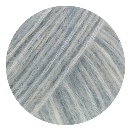 Lana Grossa Pelo Cashmere 011 Lichtblauw/Gebroken wit