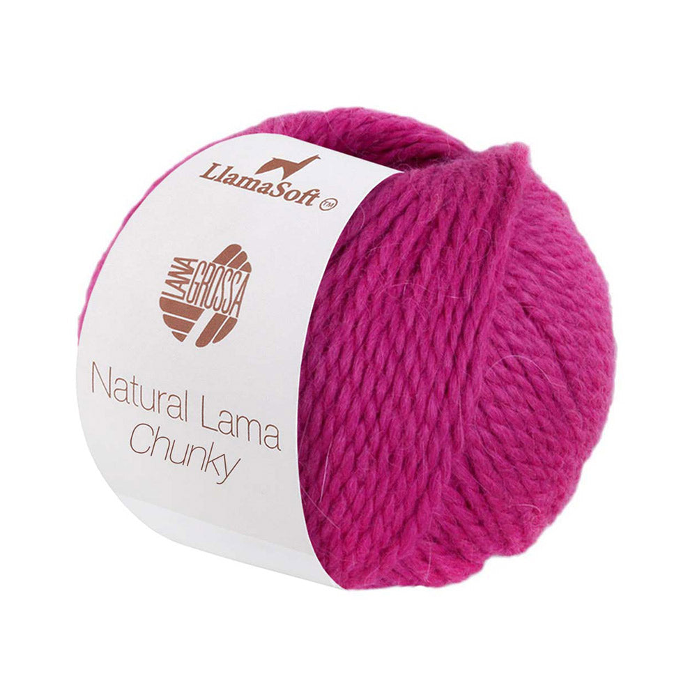 Lana Grossa Natural Lama Chunky 003 Roze
