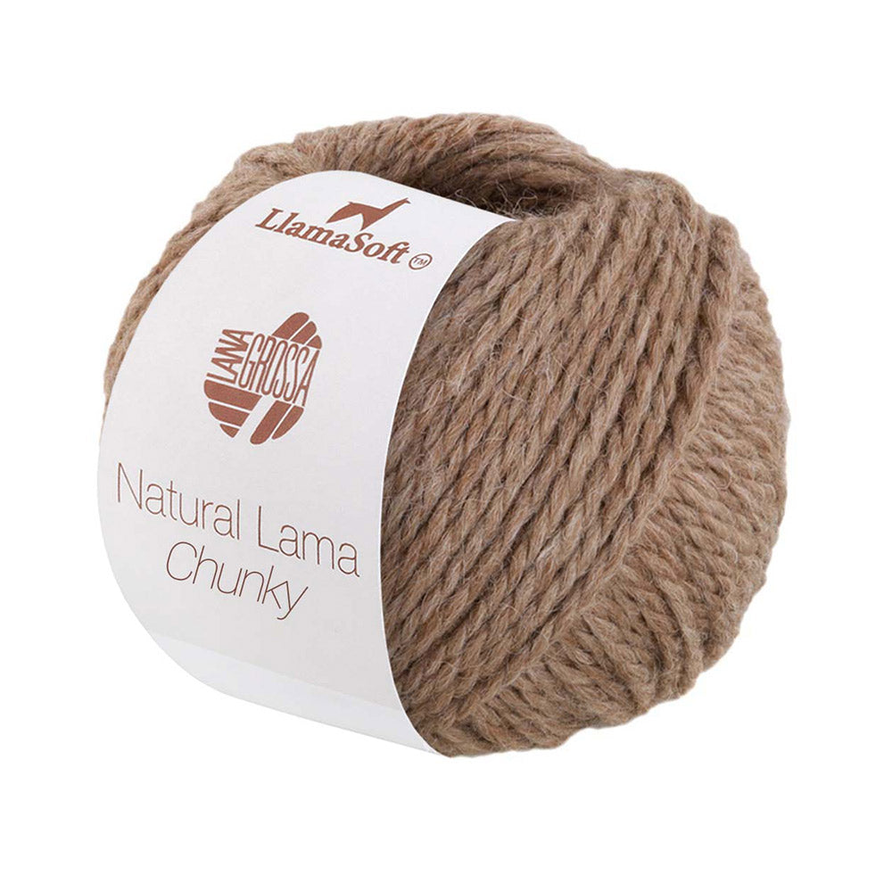 Lana Grossa Natural Lama Chunky 011 Licht Beige