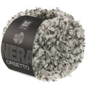 Lana Grossa Orsetto 105 Zwart/Gebroken wit