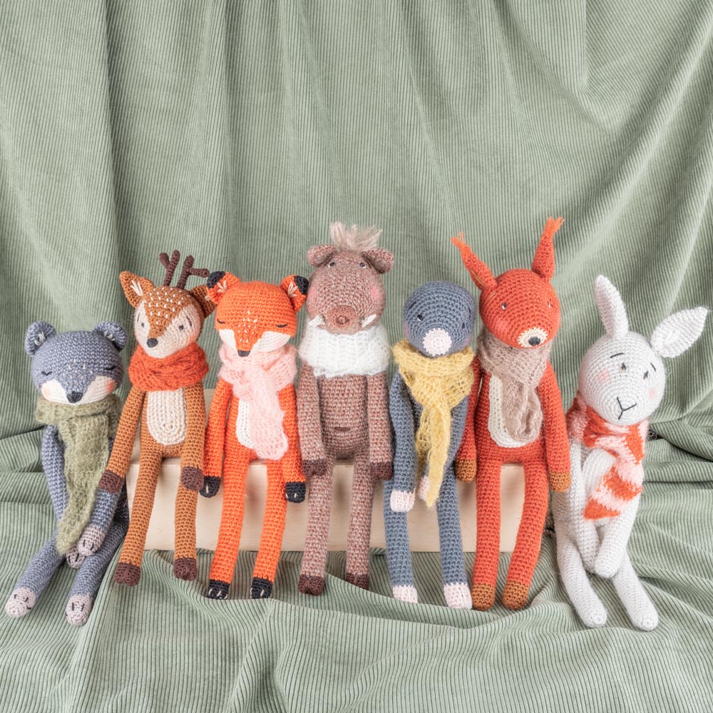 Forest animals pattern bundle — gemaakt met Patronenbundel Yarn and Colors Forest Animals (2)