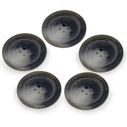 PPY Knopen Mathoorn-Effect Set 5 Stuks 15 mm 2057 Grijs