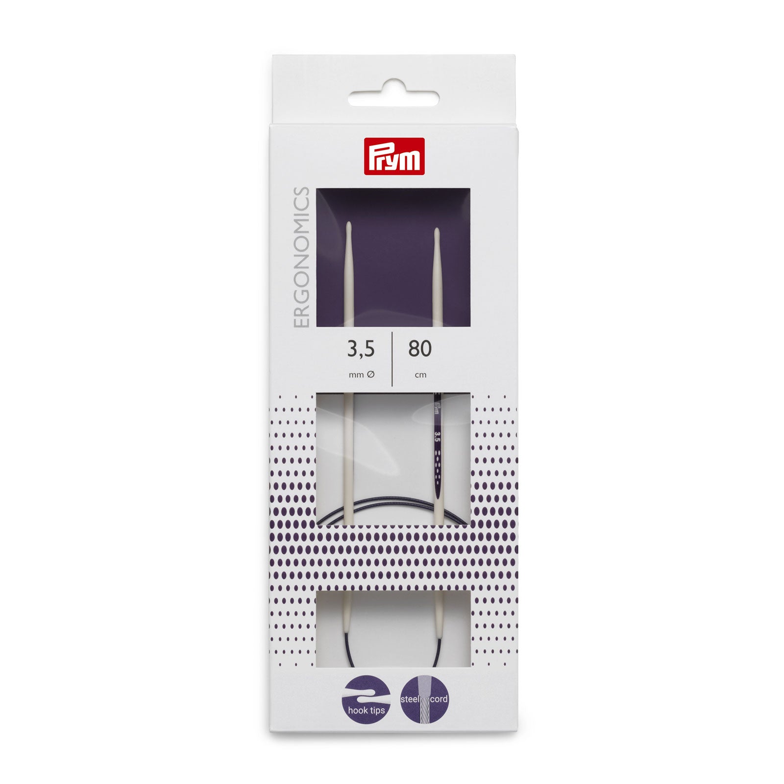 Prym Rondbreinaald Ergonomisch 80 cm 3,50 mm