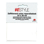 Restyle Reparatiedoek Nylon 10 cm x 20 cm Zelfklevend 009 Wit