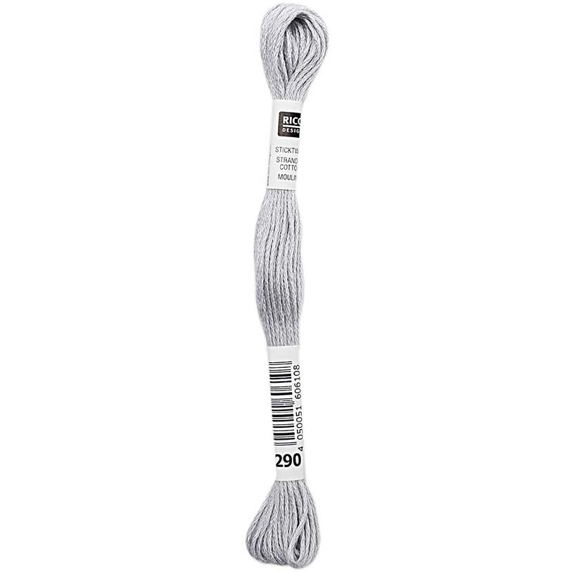 Rico Sticktwist Borduurgaren 8m 290 Light Grey