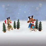 Kerstknuffel Roxy en Robbie Must-have Haakpakket