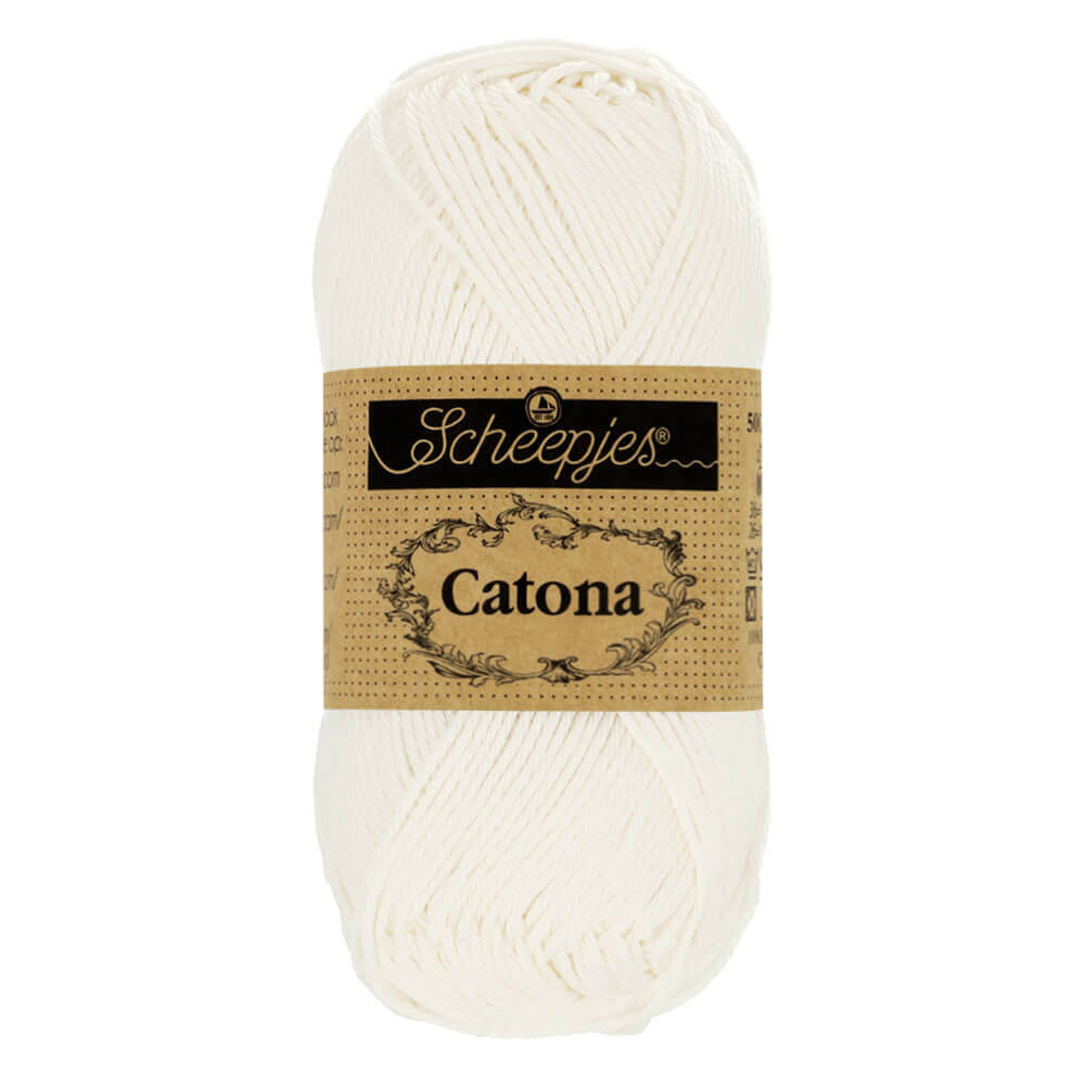 Scheepjes Catona 50g 105 Bridal White