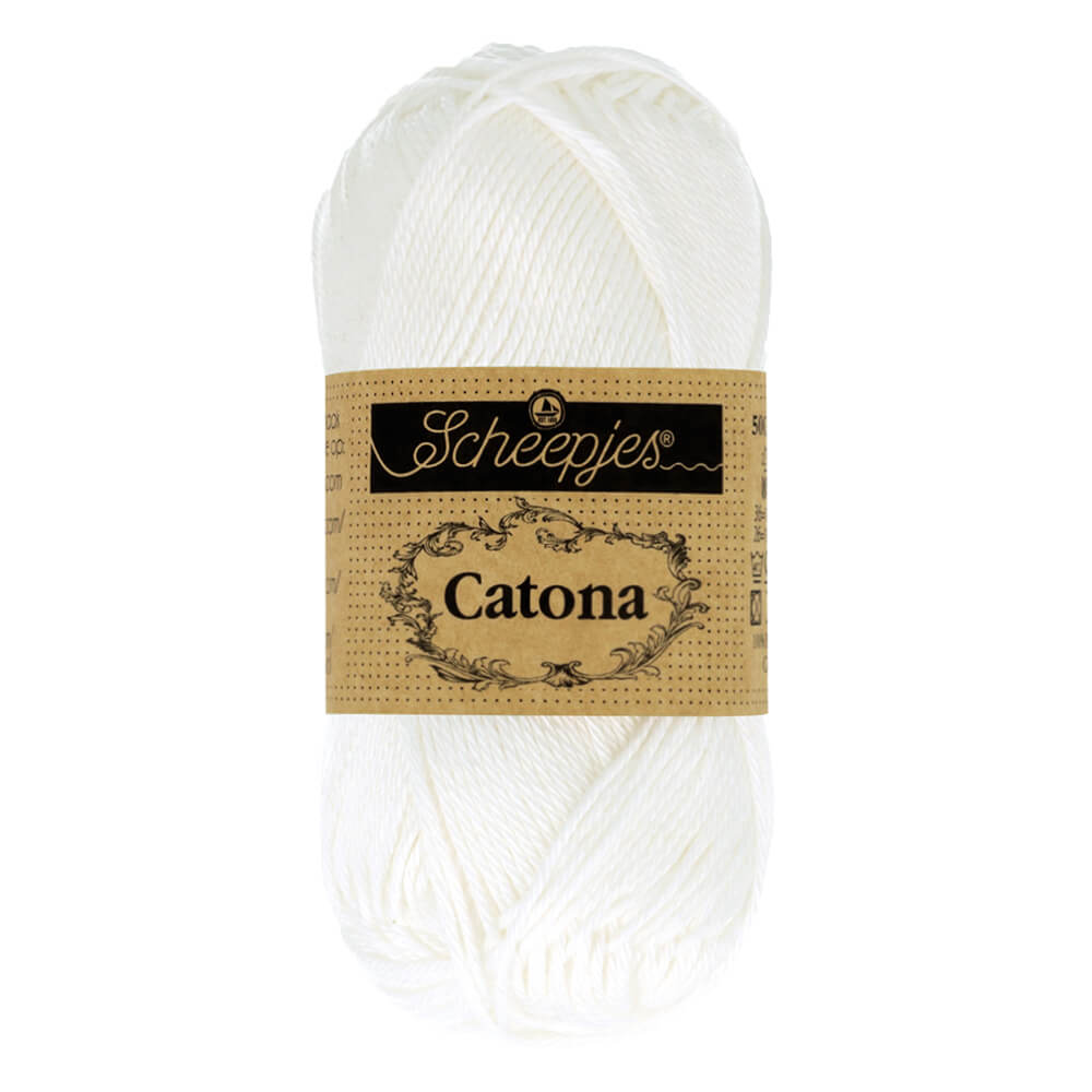 Scheepjes Catona 50g 106 Snow white