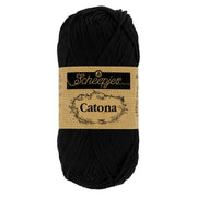 Scheepjes Catona 50g 110 Jet Black