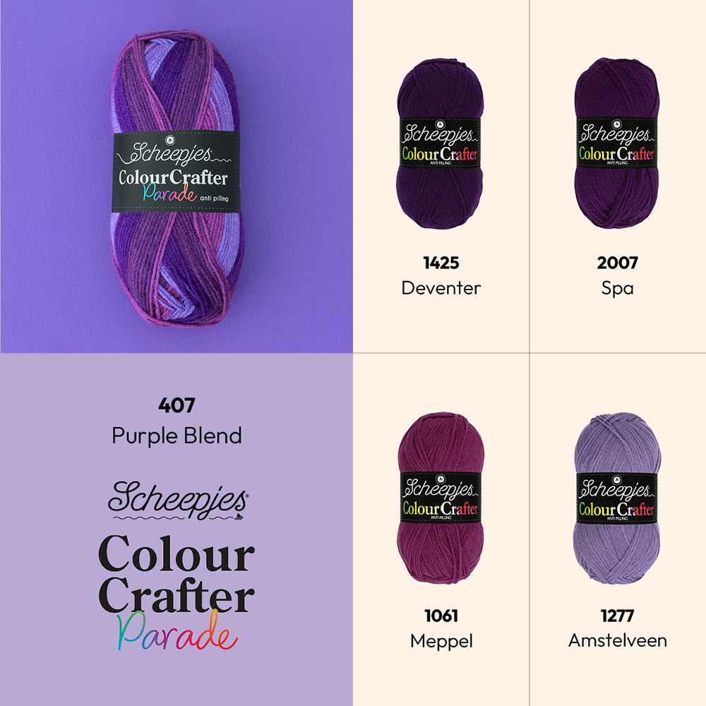 Scheepjes ccp kleuren — gemaakt met Scheepjes Colour Crafter Parade