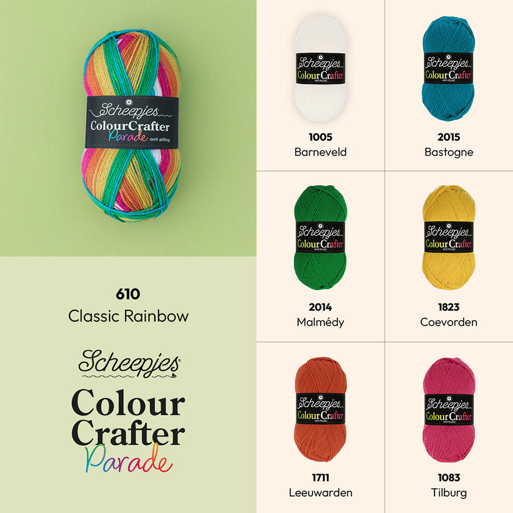 Scheepjes ccp kleuren — gemaakt met Scheepjes Colour Crafter Parade