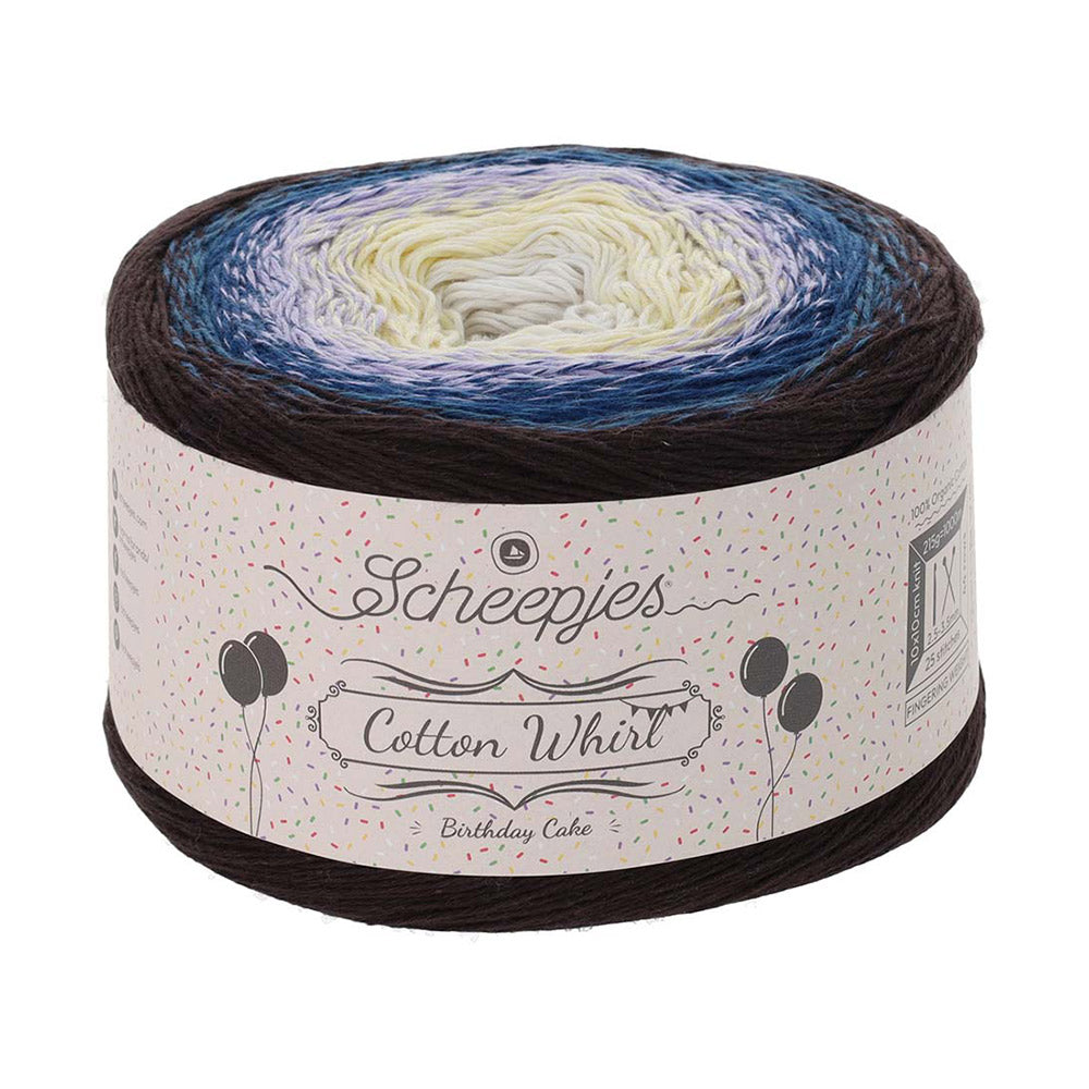 Scheepjes Cotton Whirl Birthday Cake