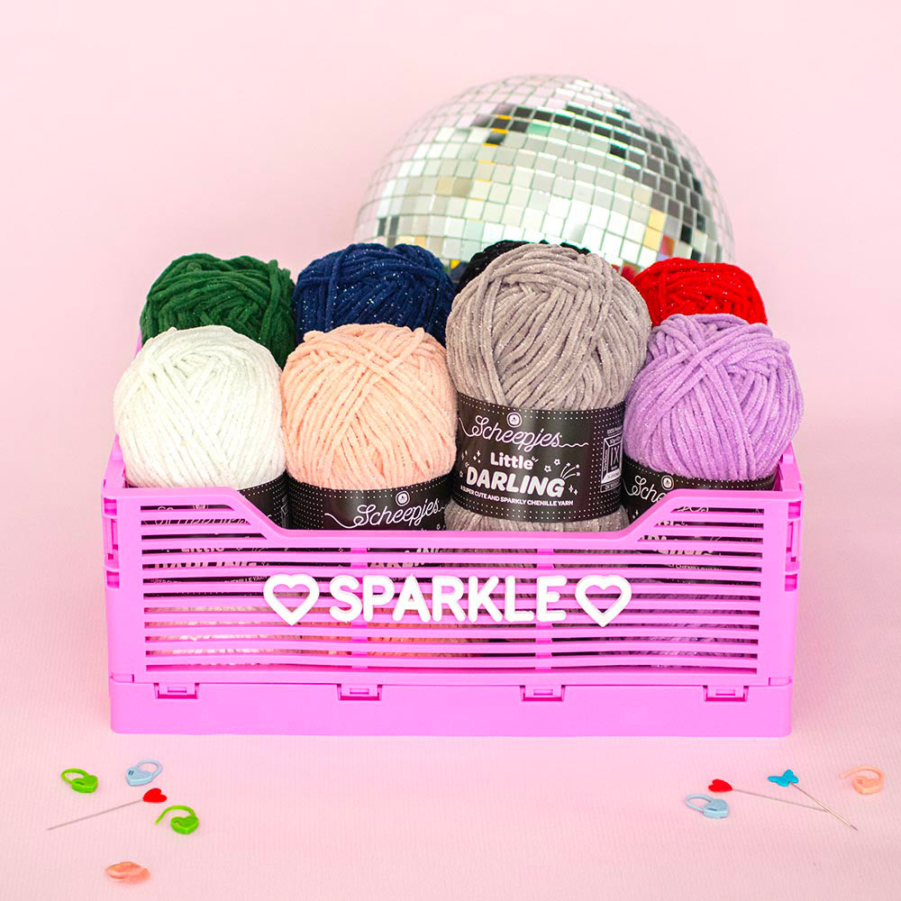 Scheepjes Little Darling Sparkle 430S Jellyfish Sparkle (2)