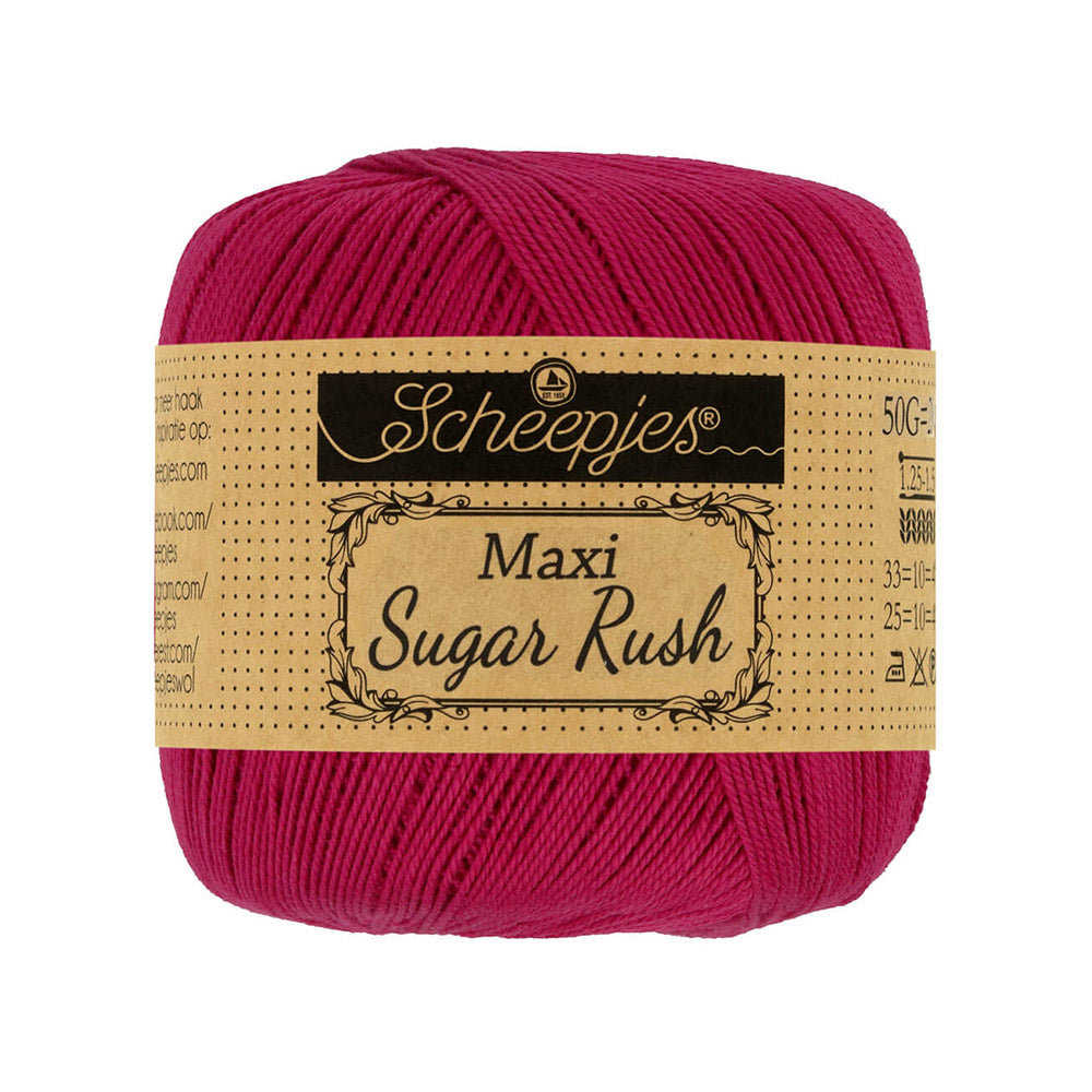 Scheepjes Maxi Sugar Rush 192 Scarlet