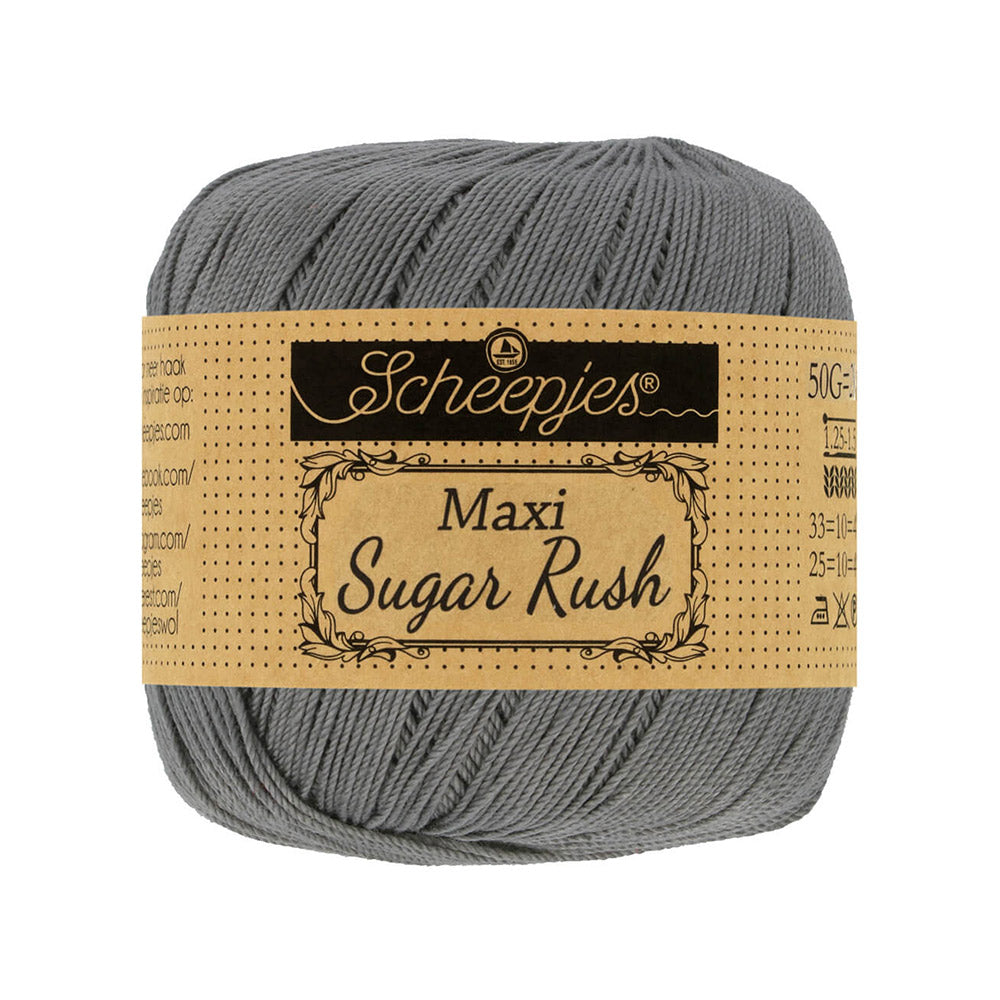 Scheepjes Maxi Sugar Rush 242 Metal Gray