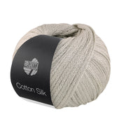 Lana Grossa Cotton Silk 014 Grijsbeige