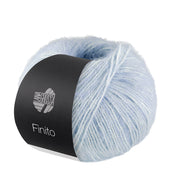 Lana Grossa Finito 002 Lichtblauw/Crème