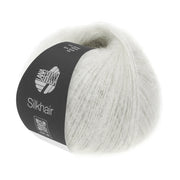Lana Grossa Silkhair 058 Parel Wit