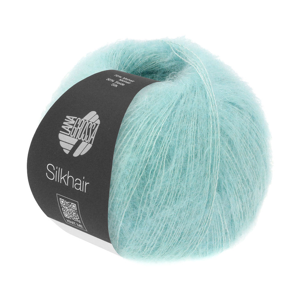 Lana Grossa Silkhair 082 Licht Turquoise