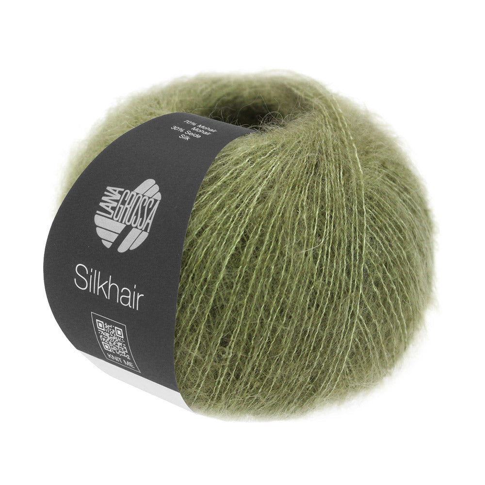 Lana Grossa Silkhair 166 Olijf