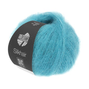 Lana Grossa Silkhair 180 Blauw Turquoise